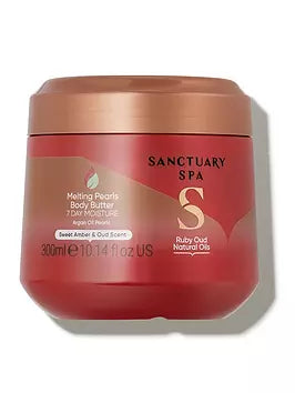 Sanctuary Spa Sanctuary Spa Ruby Oud Natural Oils Melting Pearl Body Butter 300ml