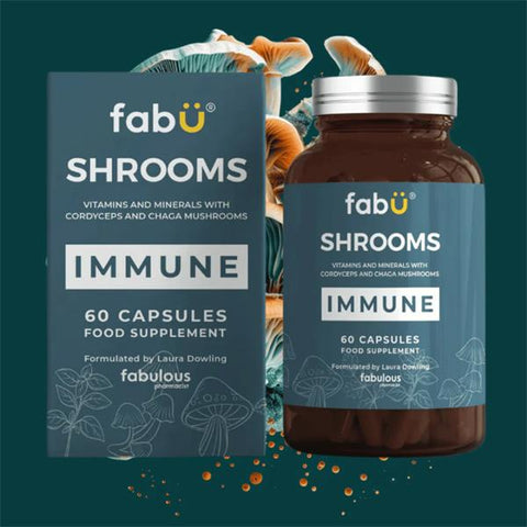 Fabu Shrooms Active & Immune 60 Capsules
