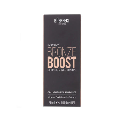 BPerfect Instant Bronze Boost Shimmer Gel Drops - LIGHT MEDIUM