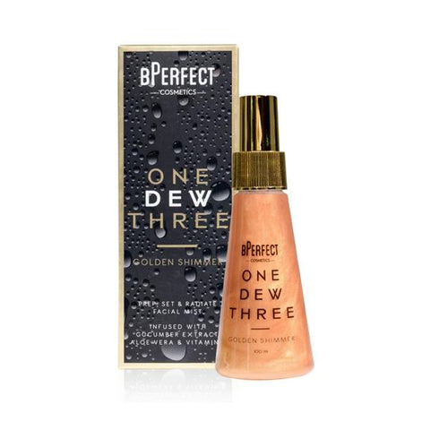 BPerfect One Dew Three Golden Shimmer Face Spray 100ML