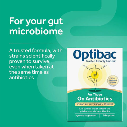 Optibac For Those On Antibiotics 10 Capsules