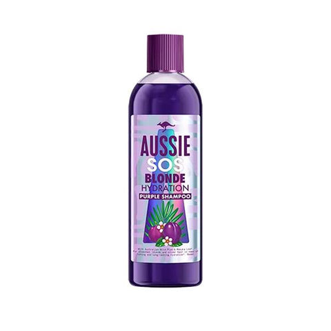 Aussie SOS Blonde Hydration Purple Shampoo 290ml