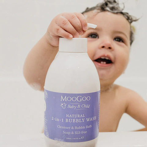 Moogoo Mini Moo Bubbly Wash 500ml