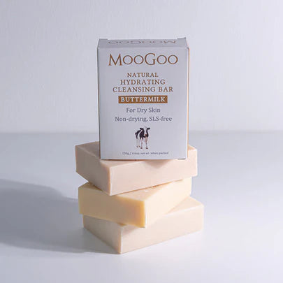 MooGoo Natural Hydrating Cleansing Soap Bar - Buttermilk
