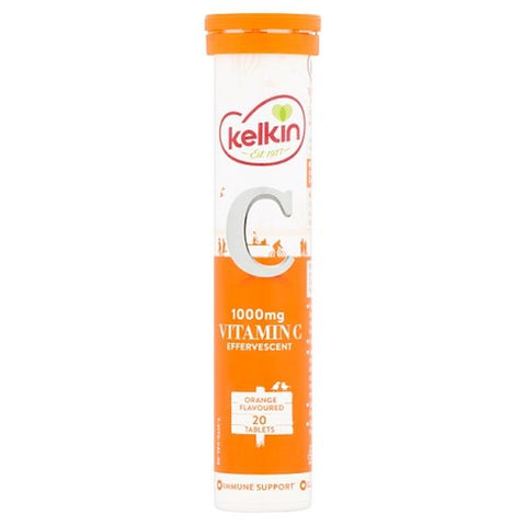 Kelkin Effervescent Vitamin C 1000mg 20 Tablets