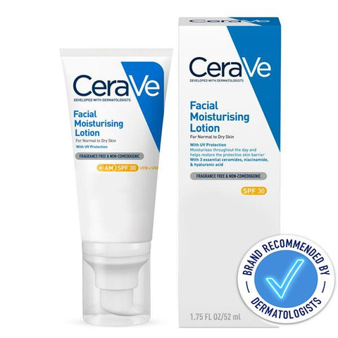CeraVe AM Facial Moisturising Lotion SPF30