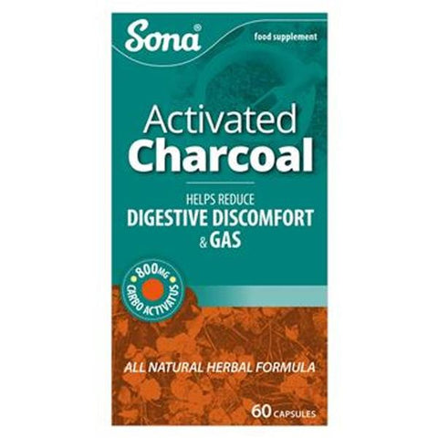 Sona Activated Charcoal 60 Capsules