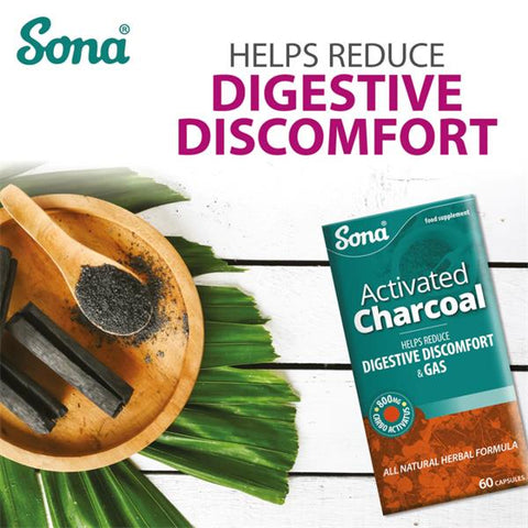 Sona Activated Charcoal 60 Capsules