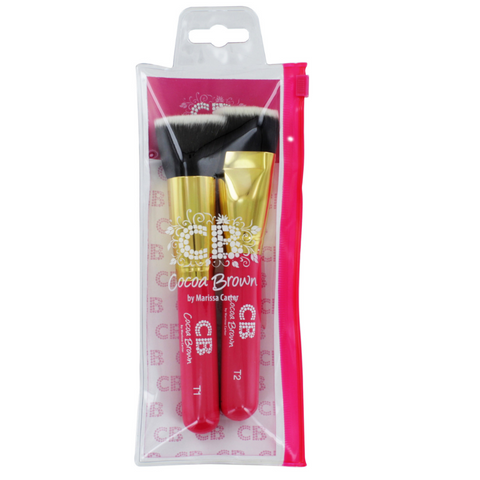 cocoa brown Contouring Brush Set