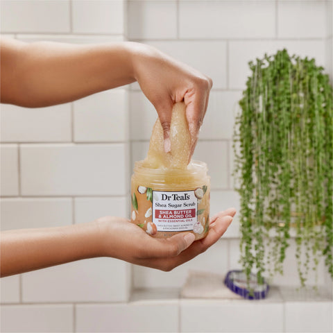 Dr Teals Shea Sugar Scrub - Shea butter & Almond oil
