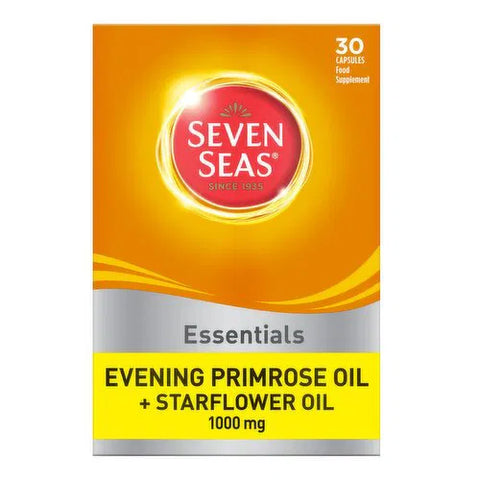 Seven Seas Essentials Evening Primrose Oil + Starflower Oil 30 Capsules