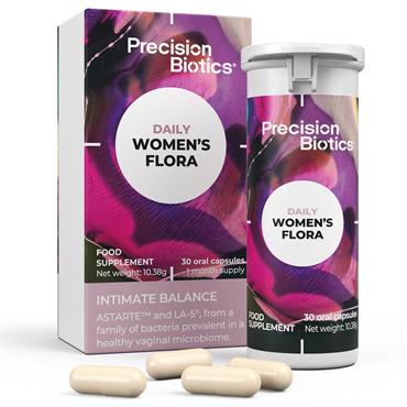 Precision Biotics Daily Womens Flora 30 Capsules