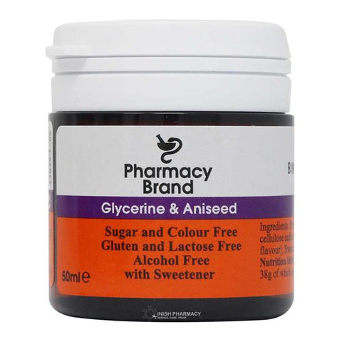 Pharmacy Brand Glycerine & Aniseed 50ml