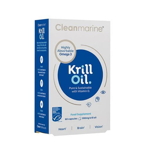Cleanmarine Krill Oil 60 Capsules