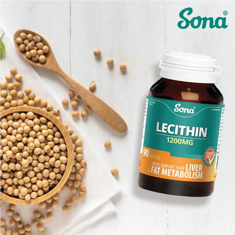 Sona Lecithin 1200mg x90 Capsules