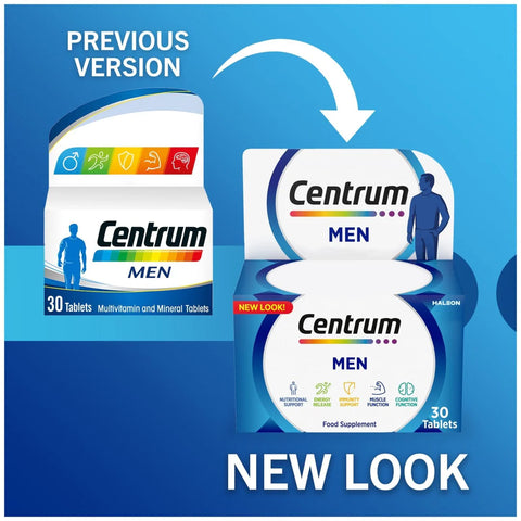 Centrum Men Multivitamin 30 Tablets