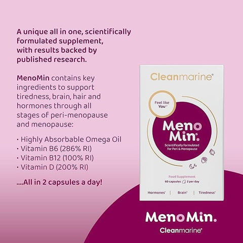 Cleanmarine MenoMin 60 Capsules