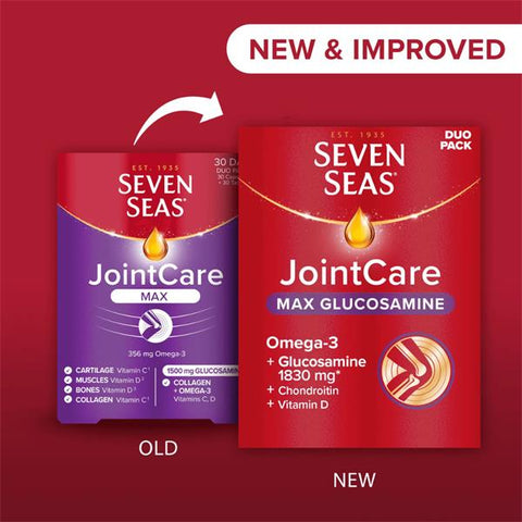 Seven Seas Joint Care Max Glucosamine Duo Pack 30+30