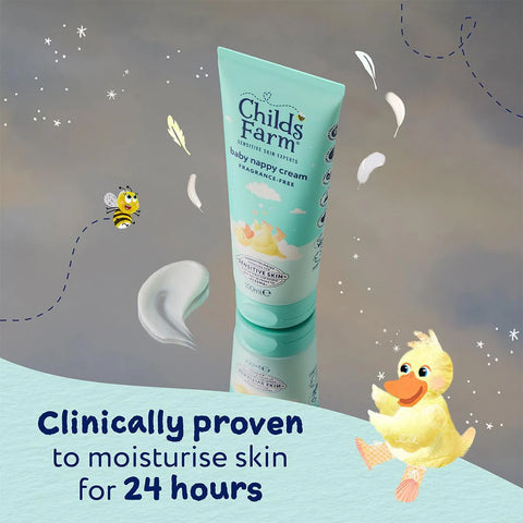 Childs Farm Baby Nappy Cream - Fragrance Free 100ml