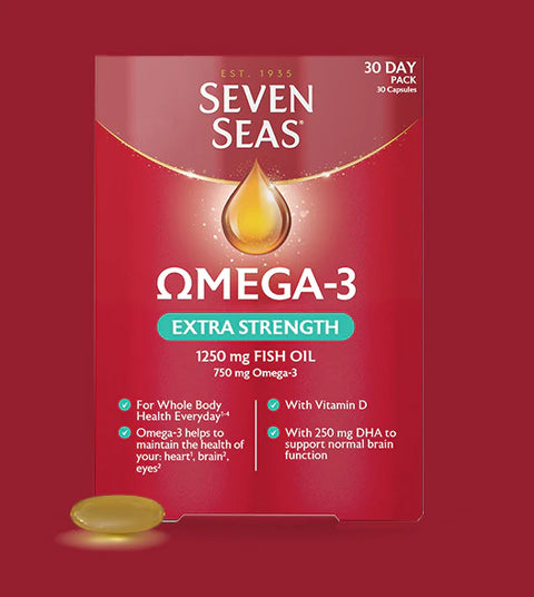 Seven Seas Omega-3 Extra Strength 30 Capsules