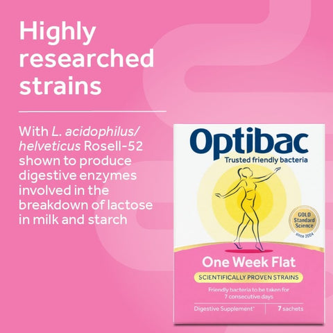 Optibac One Week Flat 7 Sachets