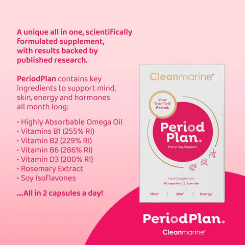 Cleanmarine Period Plan 60 Capsules
