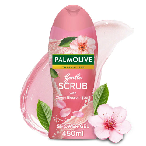 Palmolive Gentle Shower Scrub Cherry Blossom 450ml