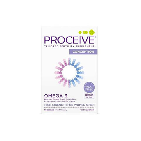 Proceive Conception Omega 3 For Women & Men 60 Capsules