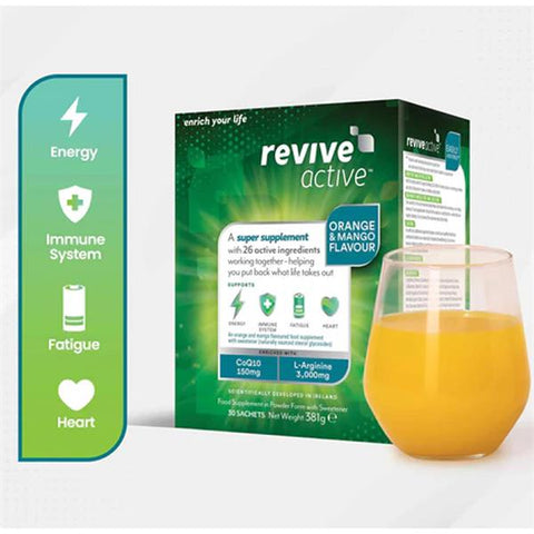 Revive Active 30 Sachets - Orange & Mango Flavour