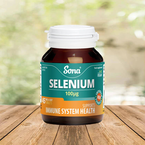 Sona Selenium 100µg x45 Tablets