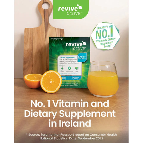 Revive Active 7 Sachets - Orange & Mango Flavour