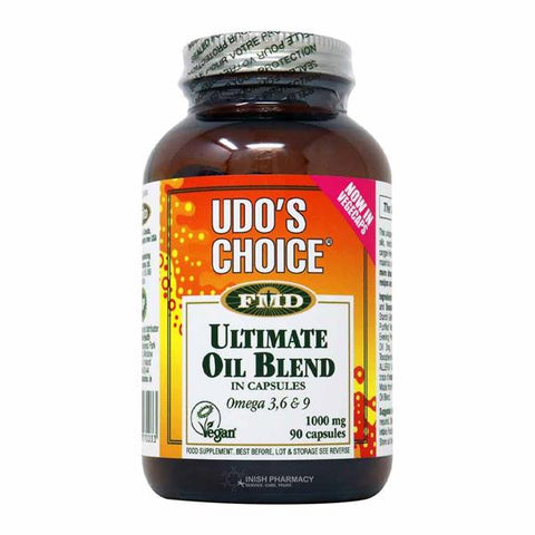 Udos Choice Ultimate Oil Blend 1000mg x90 Capsules