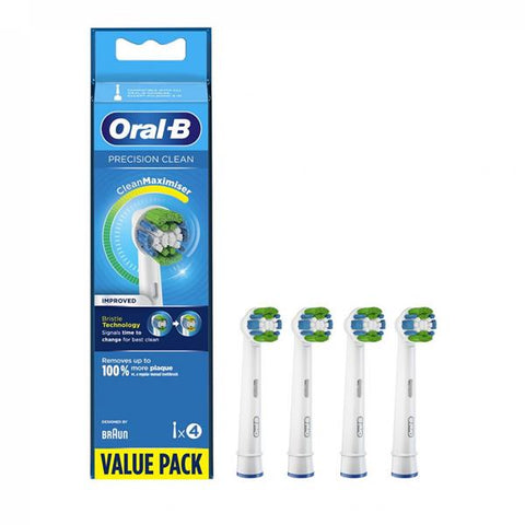 Oral-B Pro Precision Clean Replacement Brush Heads x4