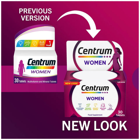 Centrum Women Multivitamin 30 Tablets