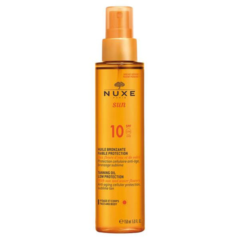 Nuxe SUN TANNING OIL SPF10