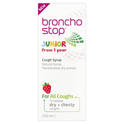 Broncho Stop Junior Cough Syrup 200ml