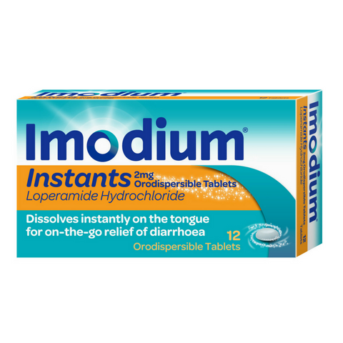 Imodium Instants - 12 orodispersible tablets