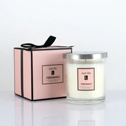 Just Glo Scented Candle - Pomegranate
