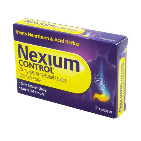 Nexium Control 20mg Tablets - 7 Pack