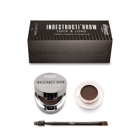 BPerfect Indestructi'Brow Charcoal Eyebrow Pomade & Powder Duo