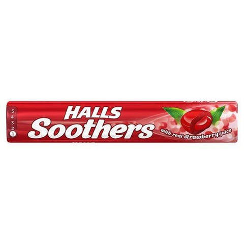 Halls Soothers Strawberry - 45g