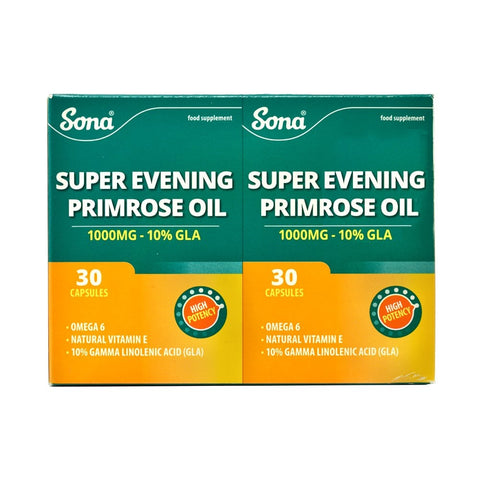 Super Evening Primrose Oil 1000m Special Offer Double Pack