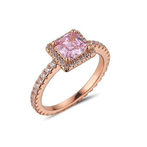 Knight and Day Jewellery CLASSIC PINK RING Size 7