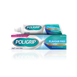 Poligrip Denture Fixative Cream 40g