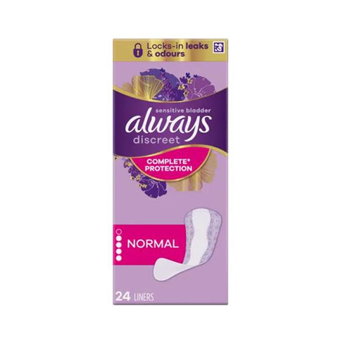 Always Discreet Sensitive Bladder Normal Liners x24