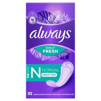 Always Daily Fresh Normal Pantyliners x32