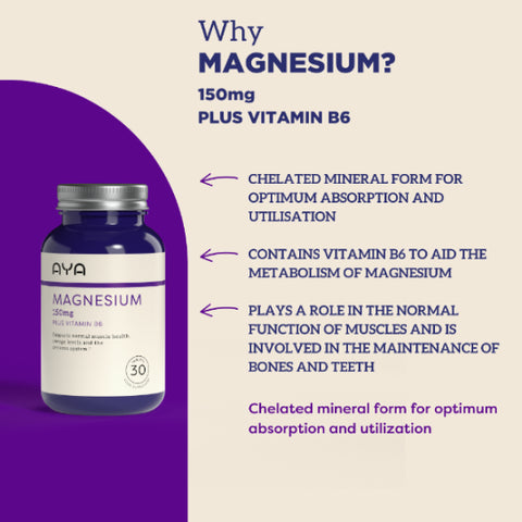 AYA Magnesium 150mg x30 Tablets