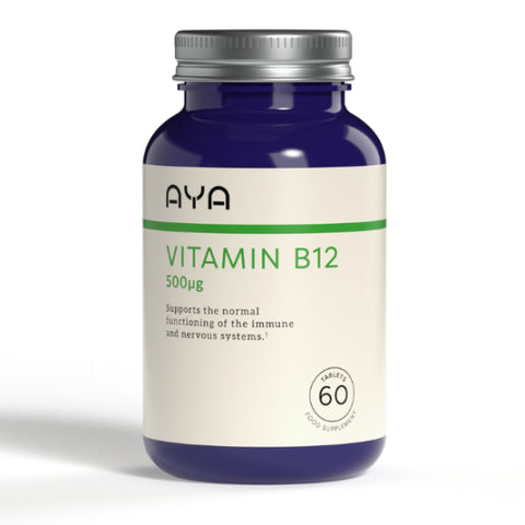 AYA Vitamin B12 500μg x60 Tablets