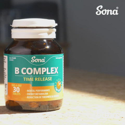 Sona B Complex Time Release 30 Tablets