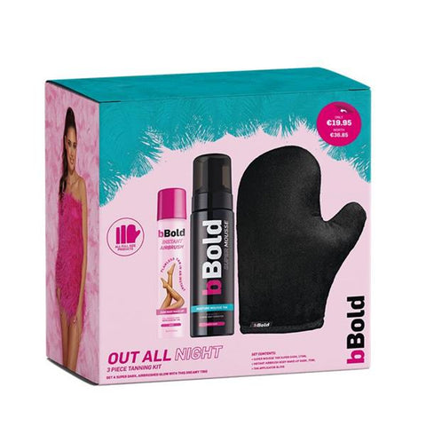 bBold Out All Night 3 Piece Tanning Kit